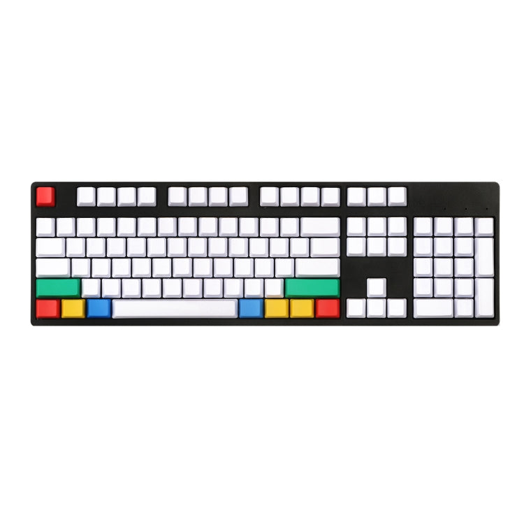 RGBY Mechanical Keyboard PBT Keycaps(Side Letter) - Silicone / Sticker by buy2fix | Online Shopping UK | buy2fix