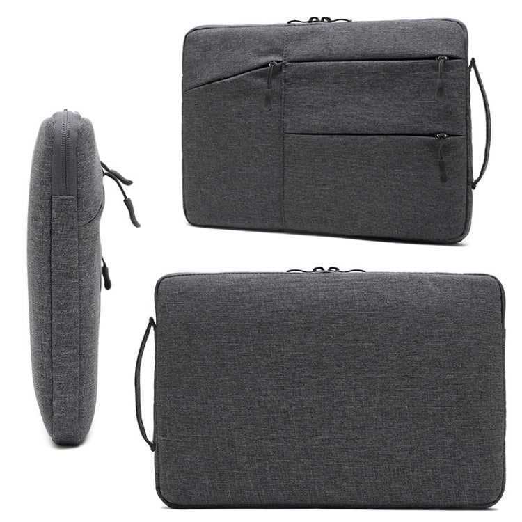 Zipper Type Polyester Business Laptop Liner Bag, Size: 14 Inch(Black) - 14.1 inch by buy2fix | Online Shopping UK | buy2fix