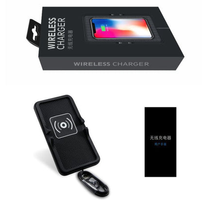C6 15W 2 In 1 Multi-Function Car Wireless Charger Anti-Slip Launching Pad(Black) - In Car by buy2fix | Online Shopping UK | buy2fix