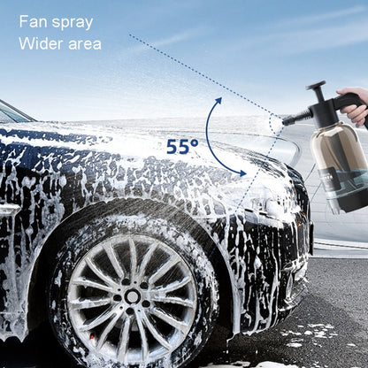 Car Washing Foam Spray Pot Home Handheld Gas Pressure Sprayer(2L+Spray Head x 2) - In Car by buy2fix | Online Shopping UK | buy2fix