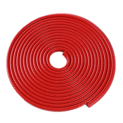 10m U-shaped Non-stick Car Rubber Seal Bumper(Red) - In Car by buy2fix | Online Shopping UK | buy2fix