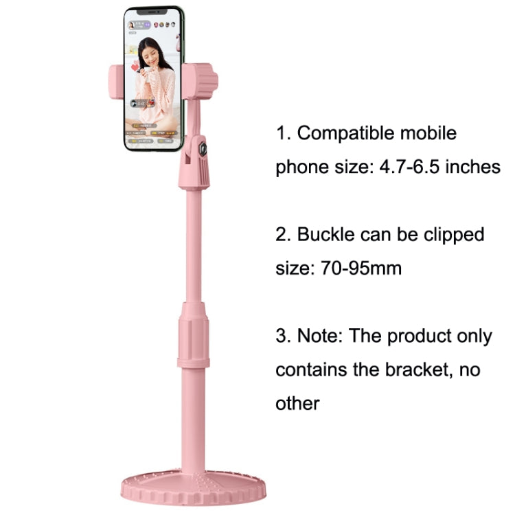 2 PCS Multifunctional Live Telescopic Mobile Phone Desktop Bracket(Ivory White) - Consumer Electronics by buy2fix | Online Shopping UK | buy2fix