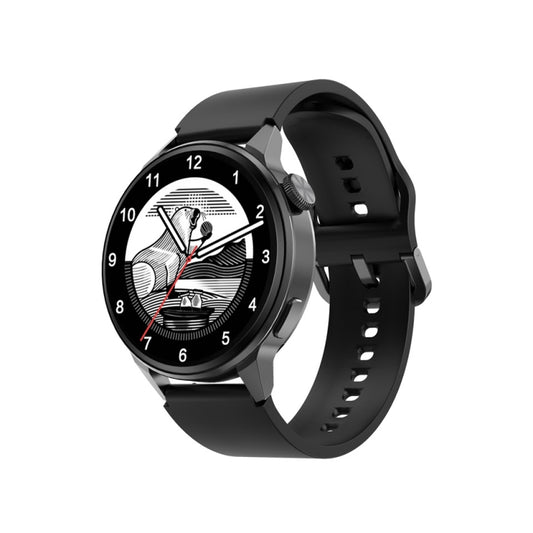 Wearkey DT4+ 1.36 Inch HD Screen Smart Call watch with NFC Function, Color: Black Silicone - Smart Wear by Wearkey | Online Shopping UK | buy2fix