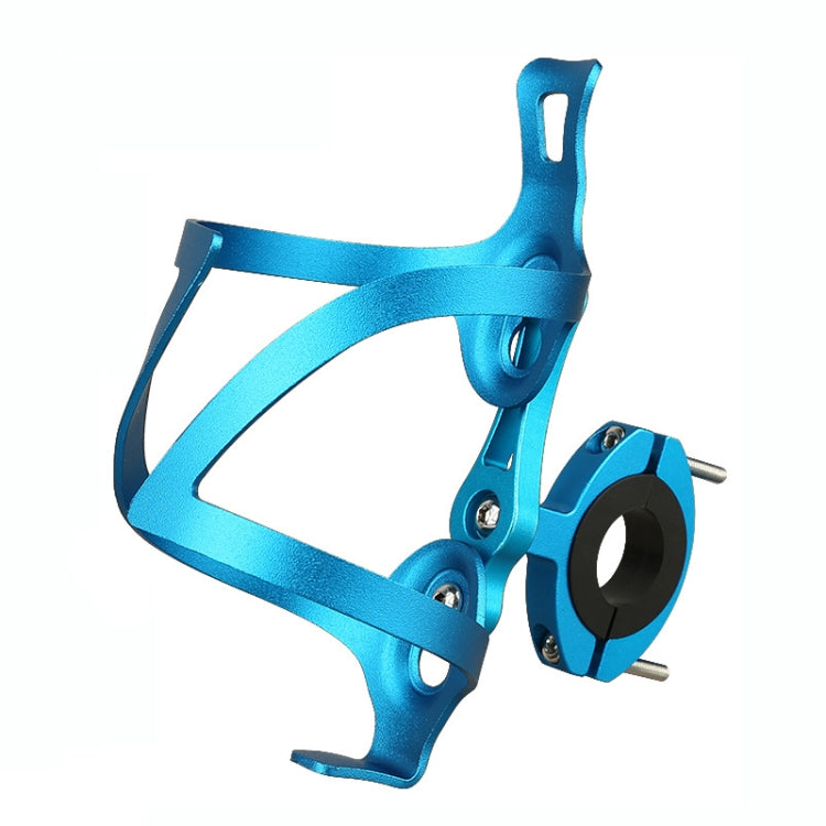 Bicycle Aluminum Alloy Kettle Frame(Blue Bilateral With Base) - Holders by buy2fix | Online Shopping UK | buy2fix