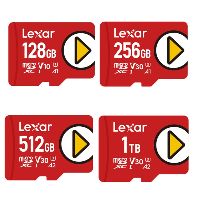 Lexar LSDMI High-Speed TF Card Game Console Memory Card, Capacity: 512GB(Red) - Micro SD Card by Lexar | Online Shopping UK | buy2fix