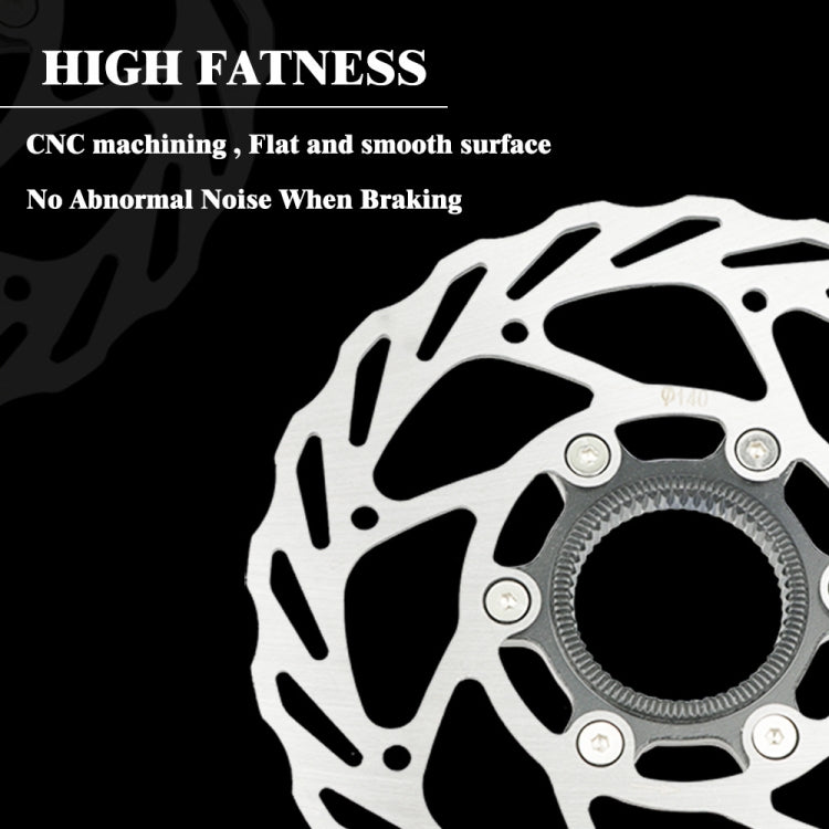 RACEWORK RS6 Mountain Bike Mid-lock Discs, Diameter: 180mm - Bicycle Brake Parts by RACEWORK | Online Shopping UK | buy2fix