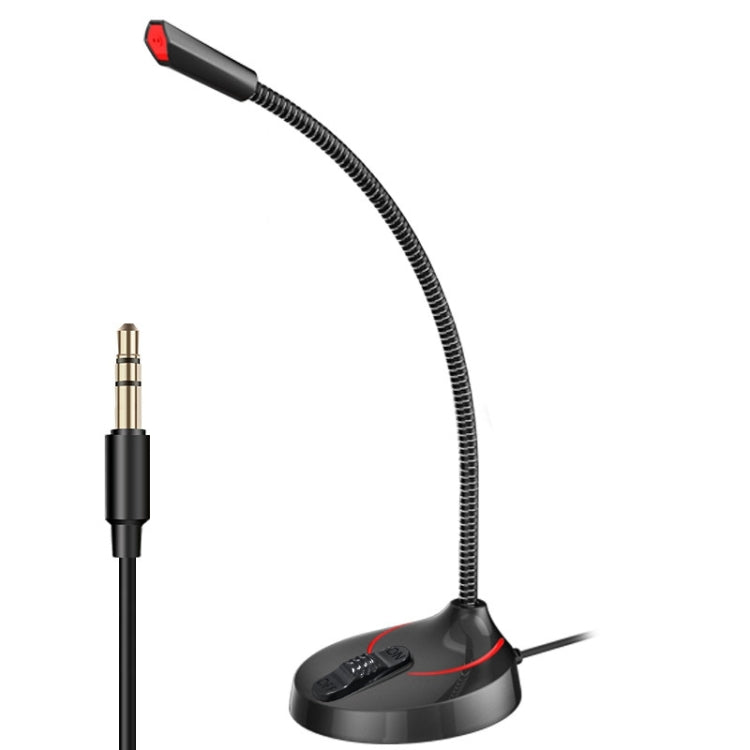 F12 Metal Hose Meeting Desktop Microphone, Spec: 3.5 Version (Black) - Consumer Electronics by buy2fix | Online Shopping UK | buy2fix