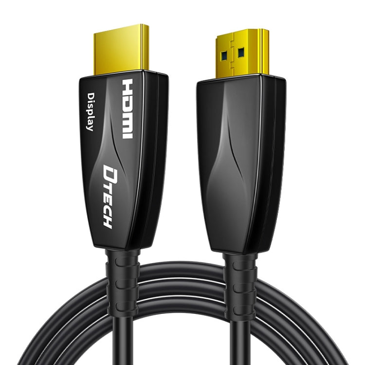 DTECH HDMI 2.0 Version Fiber Optical Line 4K 60Hz Large Screen TV Engineering Wiring, Length: 5m - Cable by DTECH | Online Shopping UK | buy2fix