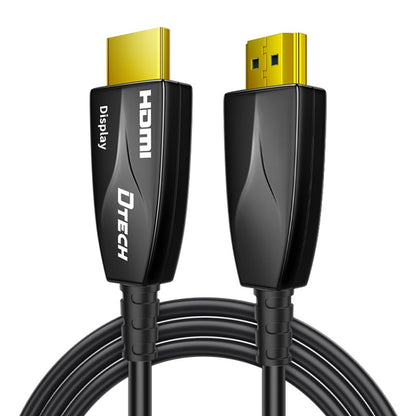 DTECH HDMI 2.0 Version Fiber Optical Line 4K 60Hz Large Screen TV Engineering Wiring, Length: 5m - Cable by DTECH | Online Shopping UK | buy2fix