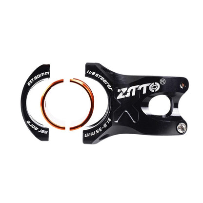 ZTTO Bicycle Handlebar Hollow 0 Degree Short Riser(Purple) - Others by ZTTO | Online Shopping UK | buy2fix