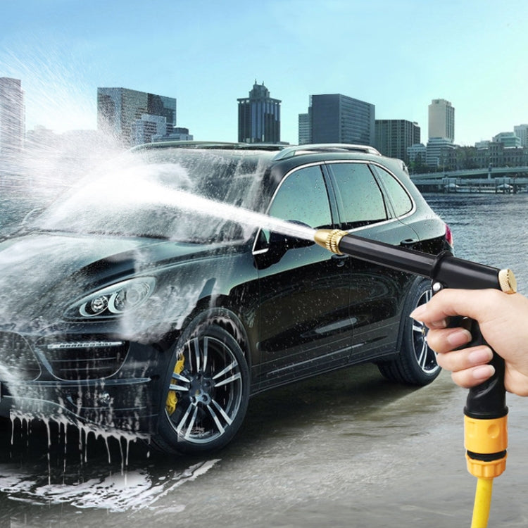 High Pressure Car Wash Hose Telescopic Watering Sprinkler, Style: H2+3 Connector+15m Tube+Foam Pot - In Car by buy2fix | Online Shopping UK | buy2fix