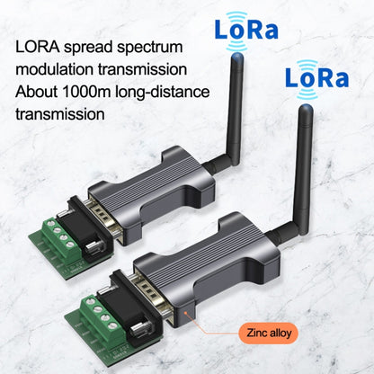 DTECH IOT5060A RS485 To LORA Serial Port Wireless Transmission Module - RS485 / RS232 Series by DTECH | Online Shopping UK | buy2fix