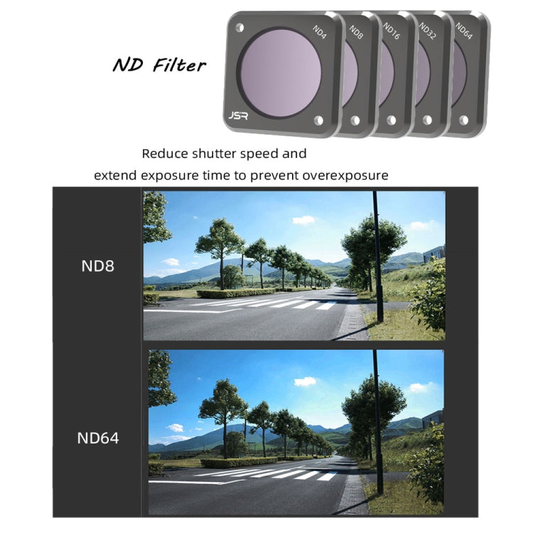 JUNESTAR Action Camera Filters For DJI Action 2,Style: ND1000 - Lens Filter by JUNESTAR | Online Shopping UK | buy2fix