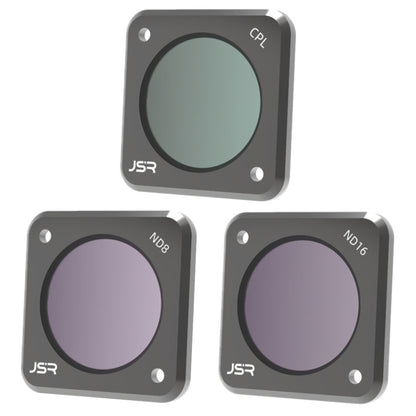 JUNESTAR Action Camera Filters For DJI Action 2,Style: CS-3IN1 - Lens Filter by JUNESTAR | Online Shopping UK | buy2fix