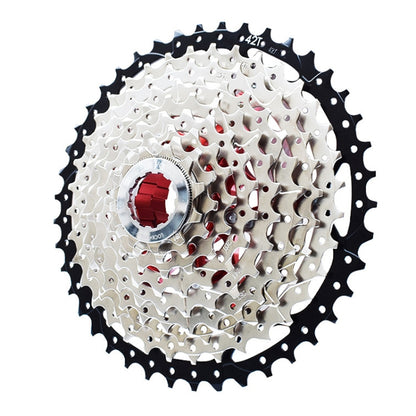 VG Sports Split Mountain Bike Lightweight Cassette Flywheel, Style: 12 Speed 50T (Silver) - Outdoor & Sports by VG Sports | Online Shopping UK | buy2fix