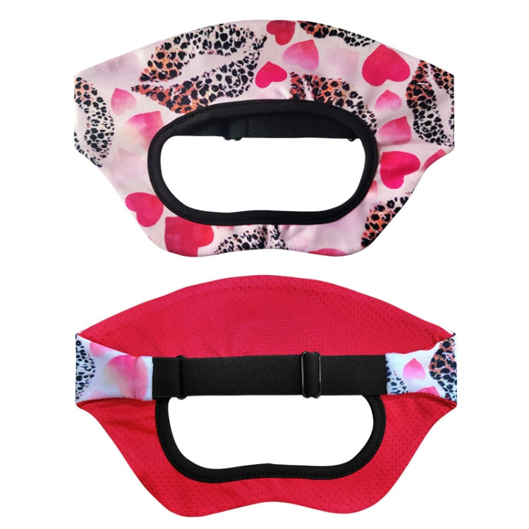 VR Glasses Sweatproof Breathable Eye Mask(Love Flower) - Consumer Electronics by buy2fix | Online Shopping UK | buy2fix
