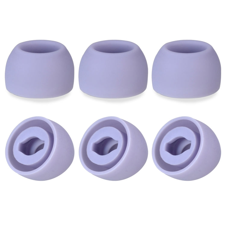 6 PCS Silicone Earplugs For TWS Samsung Galaxy Buds Pro(Medium Purple) - Apple Accessories by buy2fix | Online Shopping UK | buy2fix