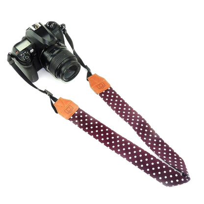 Multi-color Shoulder Neck Strap SLR Retro Camera Shoulder Strap(Wine Red) - Camera Accessories by buy2fix | Online Shopping UK | buy2fix