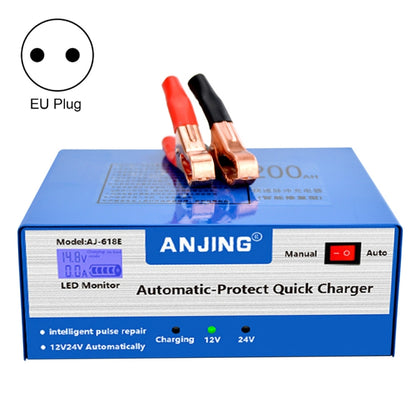 ANJING AJ-618E Battery Charger Car Battery Repairer, Model: EU Plug - In Car by buy2fix | Online Shopping UK | buy2fix