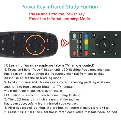 Intelligent Voice Remote Control With Learning Function, Style: G10S With Gyroscope - Consumer Electronics by buy2fix | Online Shopping UK | buy2fix