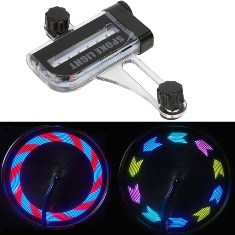 A02 Bike Double-Sided Hot Wheels Mountain Bike Steel Wire Colorful Spokes Lamp - Decorative Lights by buy2fix | Online Shopping UK | buy2fix