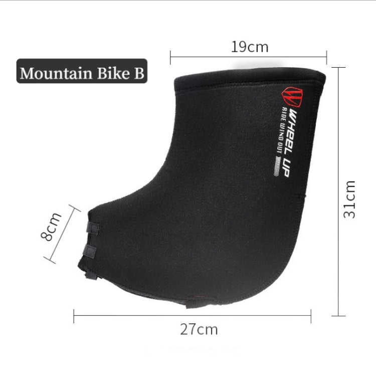 WHEEL UP Winter Bike Handlebar Gloves Bicycle Bar Thermal Mittens,Style: Mountain Bike Reflective - Outdoor & Sports by WHEEL UP | Online Shopping UK | buy2fix