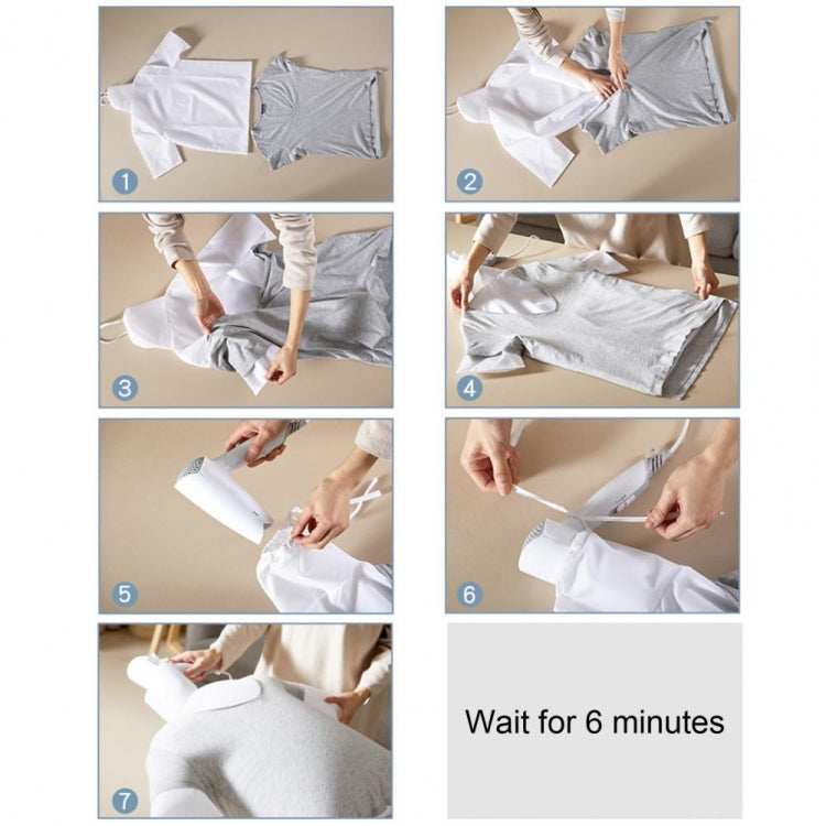2 PCS Traveling Portable Clothes Dryer Bag Fast Drying Folding Bag,Spec: Long Sleeves - Home & Garden by buy2fix | Online Shopping UK | buy2fix
