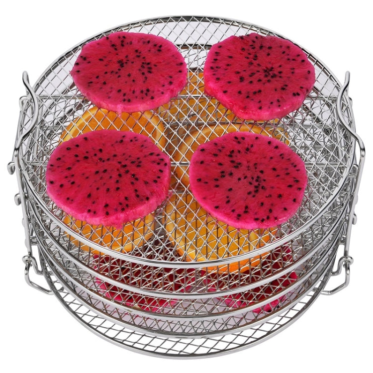 For Ninja Foodi 6.5 /8 QT Stainless Steel Fruit Vegetable Draining Rack - Home & Garden by buy2fix | Online Shopping UK | buy2fix