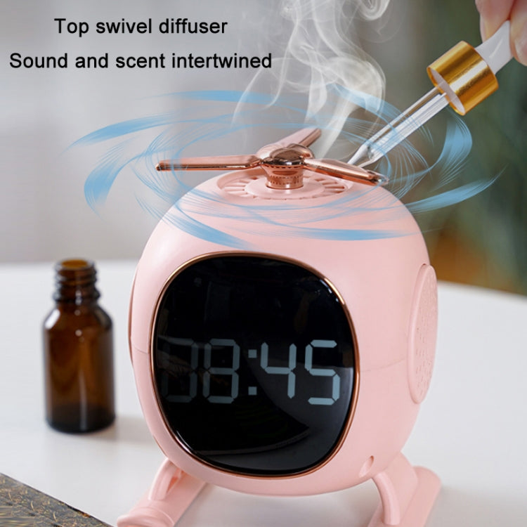 F23 Aromatherapy Bluetooth Alarm Clock Stand Subwoofer Speaker(Random Color Delivery) - Mini Speaker by buy2fix | Online Shopping UK | buy2fix