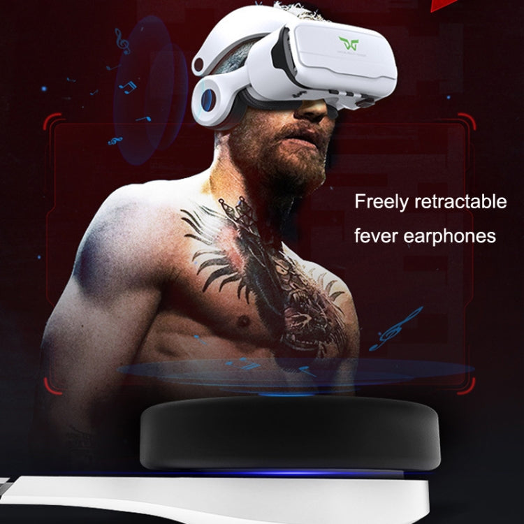 VR SHINECON G02EF+B03 Handle Mobile Phone 3D Virtual Reality VR Game Helmet Glasses With Headset - Consumer Electronics by VR SHINECON | Online Shopping UK | buy2fix