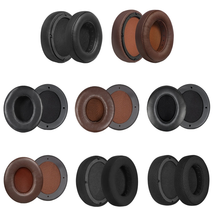 For Edifier W855BT 1pair Headset Soft and Breathable Sponge Cover, Color: Brown - Apple Accessories by buy2fix | Online Shopping UK | buy2fix