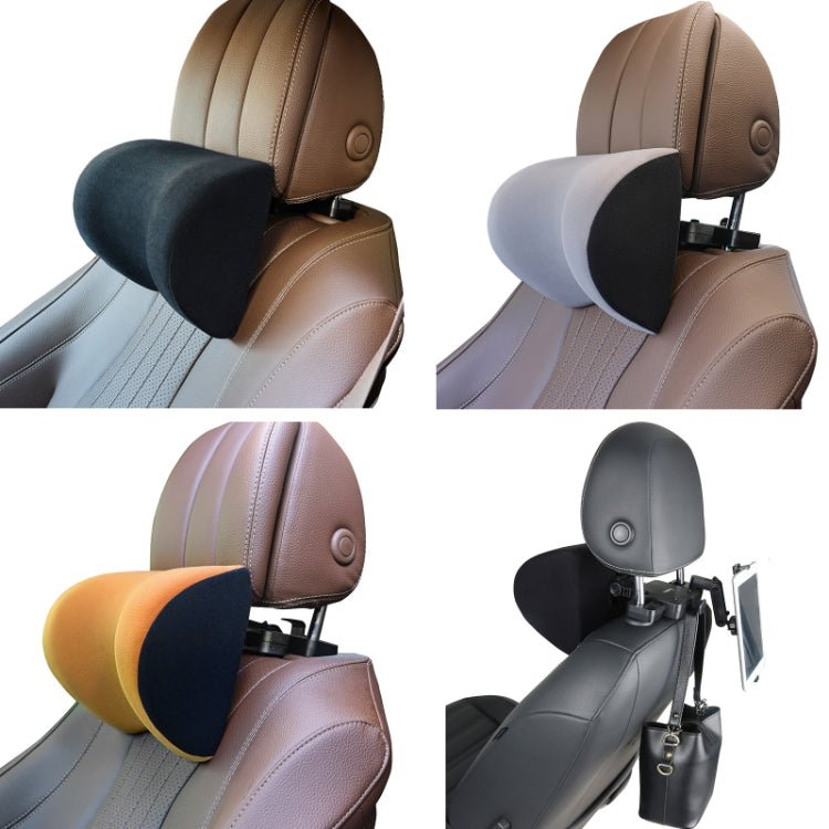 A09 5D Car Universal Adjustment U-shaped Memory Foam Headrest, Color: Brown - In Car by buy2fix | Online Shopping UK | buy2fix