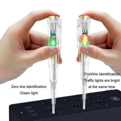 Multi-Functional High-Brightness Color Light Intelligent Sensor On-Off Electroscope Pen(With Packaging) - Voltage Detector by buy2fix | Online Shopping UK | buy2fix