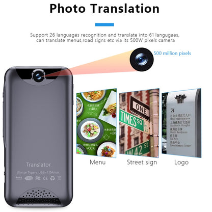 T7 4G Smart Voice / Photo / Recording Translation WIFI Translation Machine Supports 138 Languages - Consumer Electronics by buy2fix | Online Shopping UK | buy2fix