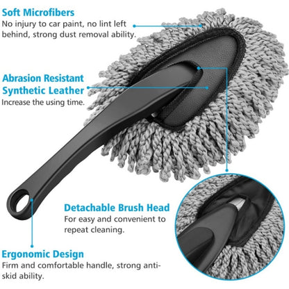 6pcs/Set Gloves Dusting Tire Brush Car Cleaning Brush Set(B Model) - In Car by buy2fix | Online Shopping UK | buy2fix