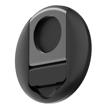 Magnetic Finger Ring Holder For MagSafe Phone MacBook Camera Mount Stand(Black) - Ring Holder by buy2fix | Online Shopping UK | buy2fix