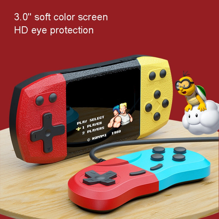 F1 3 Inch Horizontal Screen 620 In 1 Large Screen Pocket Console, Style: Double Player Red Blue - Pocket Console by buy2fix | Online Shopping UK | buy2fix