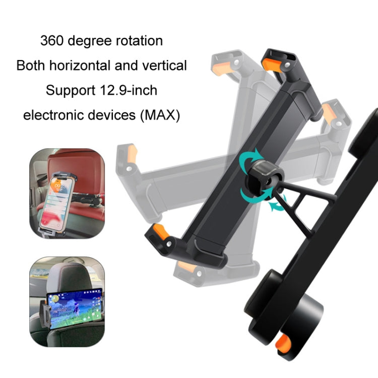 Car Rear Seat Mobile Phone Tablet Swivel Bracket(K36) - In Car by buy2fix | Online Shopping UK | buy2fix