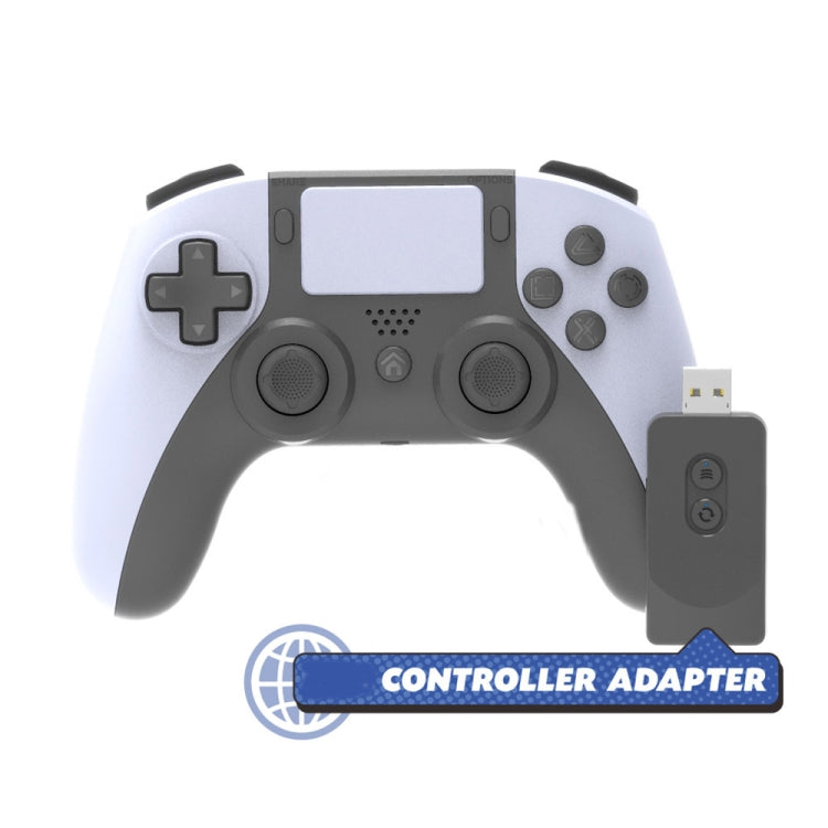 For PS5/ PS4/PC Wireless WIFI Controller Bluetooth DualSense Gamepad Joysticks(Black) - Gamepads by buy2fix | Online Shopping UK | buy2fix