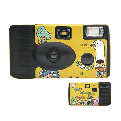 27pcs New Year Retro Film Camera Waterproof Cartoon Decorative Stickers without Camera - Consumer Electronics by buy2fix | Online Shopping UK | buy2fix