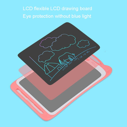 12 inch LCD Transparent Copying Handwriting Board Colorful Drawing Board for Children(Light Blue) - Consumer Electronics by buy2fix | Online Shopping UK | buy2fix