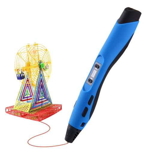 SL-300  3D Printing Pen 8 Speed Control High Temperature Version Support PLA/ABS Filament With US Plug(Dark Blue) - Consumer Electronics by buy2fix | Online Shopping UK | buy2fix