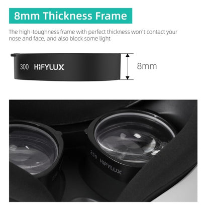 For Oculus Quest 2 Hifylux Q2-QF11 1pair Myopia Lens Frame Aspheric Resin VR Glasses Accessories(150 Degrees) - Consumer Electronics by Hifylux | Online Shopping UK | buy2fix