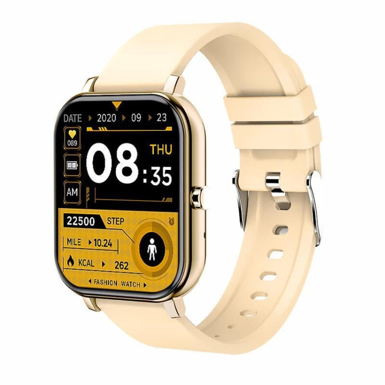 H10 1.69 inch Screen Bluetooth Call Smart Watch, Support Heart Rate/Blood Pressure/Sleep Monitoring, Color: Yellow - Smart Wear by buy2fix | Online Shopping UK | buy2fix