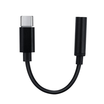 RCSTQ for DJI Action 2 Type-C/USB-C to 3.5mm Audio Conversion Cable(Black) -  by RCSTQ | Online Shopping UK | buy2fix