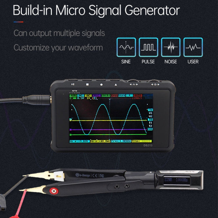 MINIWARE DT71 Measuring Digital Tweezers Signal Generator Multimeter - Digital Multimeter by MINIWARE | Online Shopping UK | buy2fix