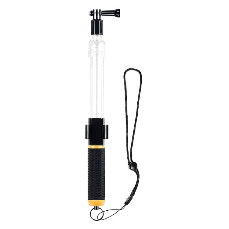 Transparent Retractable Selfie Stick Buoyancy Stick for Gopro Hero11 Black / HERO10 Black / HERO9 Black /HERO8 / HERO7 /6 /5 /5 Session /4 Session /4 /3+ /3 /2 /1 - Floating Grip & Ball by buy2fix | Online Shopping UK | buy2fix