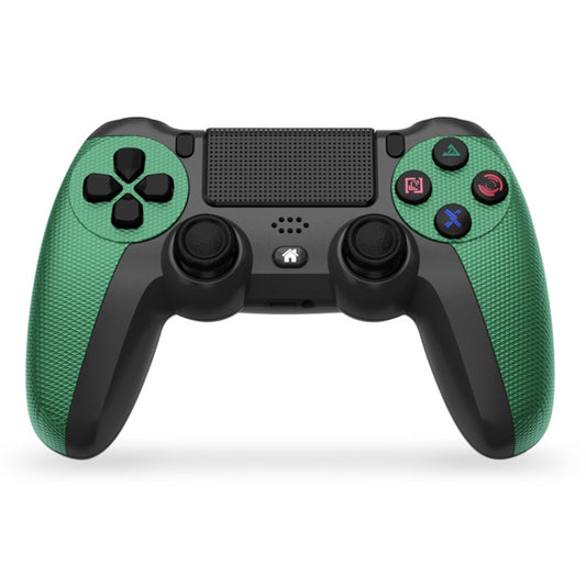 KM048 For PS4 Bluetooth Wireless Gamepad Controller 4.0 With Light Bar(Cangling Green) - Gamepads by buy2fix | Online Shopping UK | buy2fix