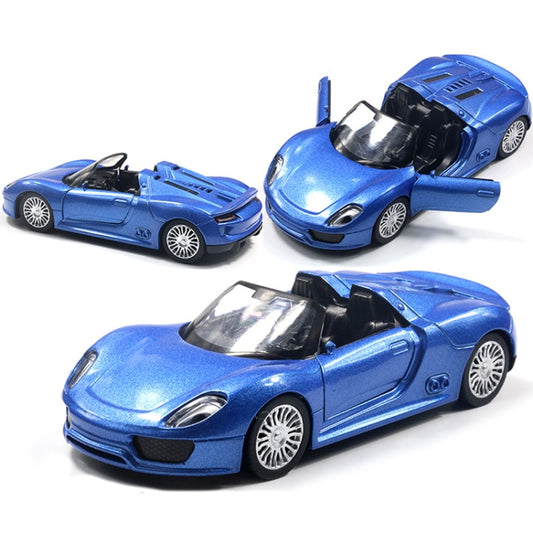 1:36 Simulation Alloy Sports Car Model Children Toy Car(Blue) - Model Toys by buy2fix | Online Shopping UK | buy2fix