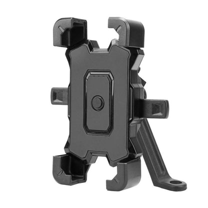 Electric Bike Motorcycle Bicycle Riding Shockproof Navigation Bracket, Color: Black For Rearview Mirror - Holders by buy2fix | Online Shopping UK | buy2fix